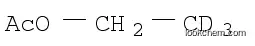 Molecular Structure of 109545-01-9 (Ethan-2,2,2-d3-ol, acetate (9CI))